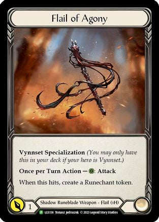 Flail of Agony - LGS156 (LGS156) - Flesh and Blood: Promo Cards Cold Foil