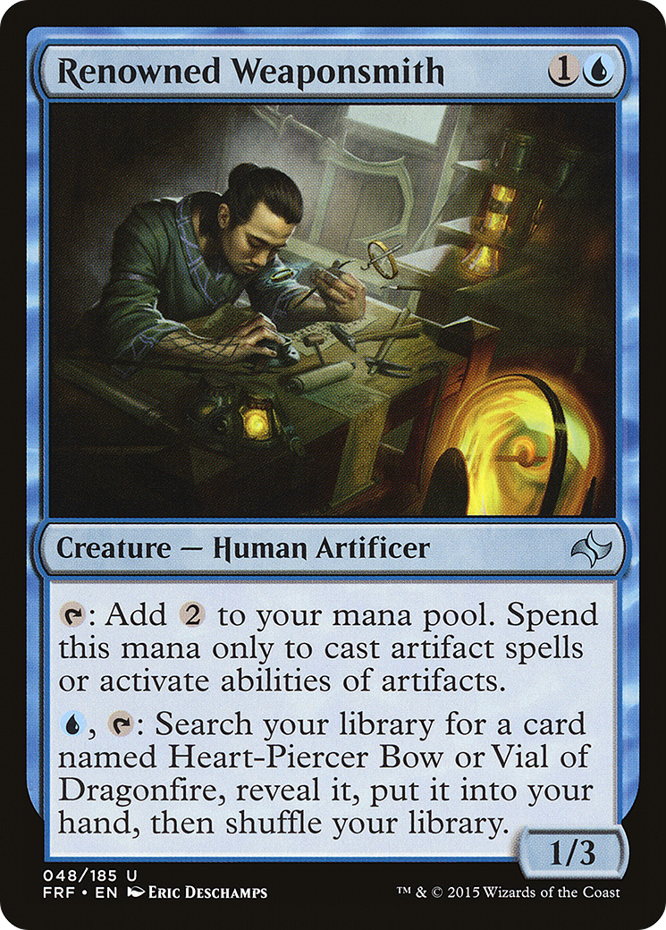 Renowned Weaponsmith (FRF-048) [Fate Reforged]