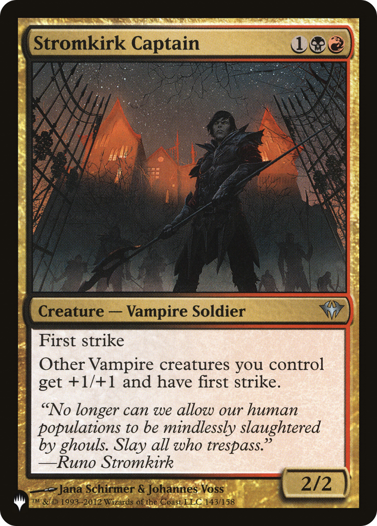 Stromkirk Captain (LIST-143/158) [The List]