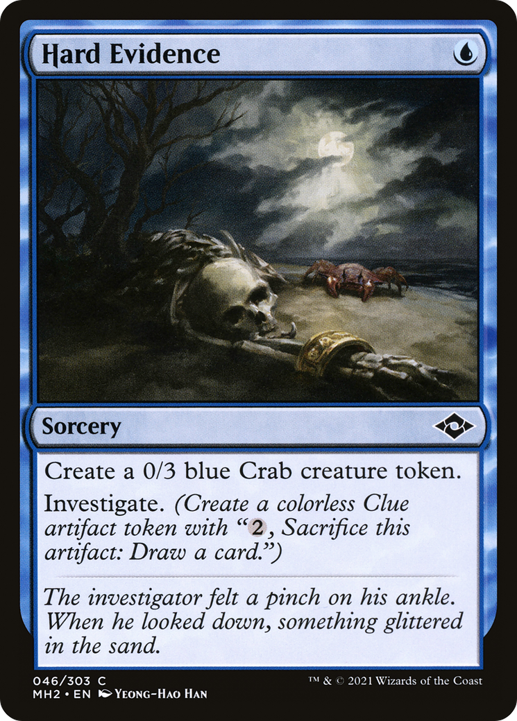 Hard Evidence (MH2-046) [Modern Horizons 2] Foil