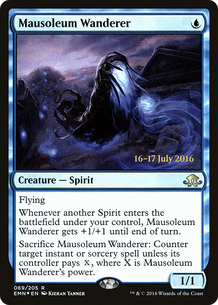 Mausoleum Wanderer (PRE-069) [Eldritch Moon Promos] Foil