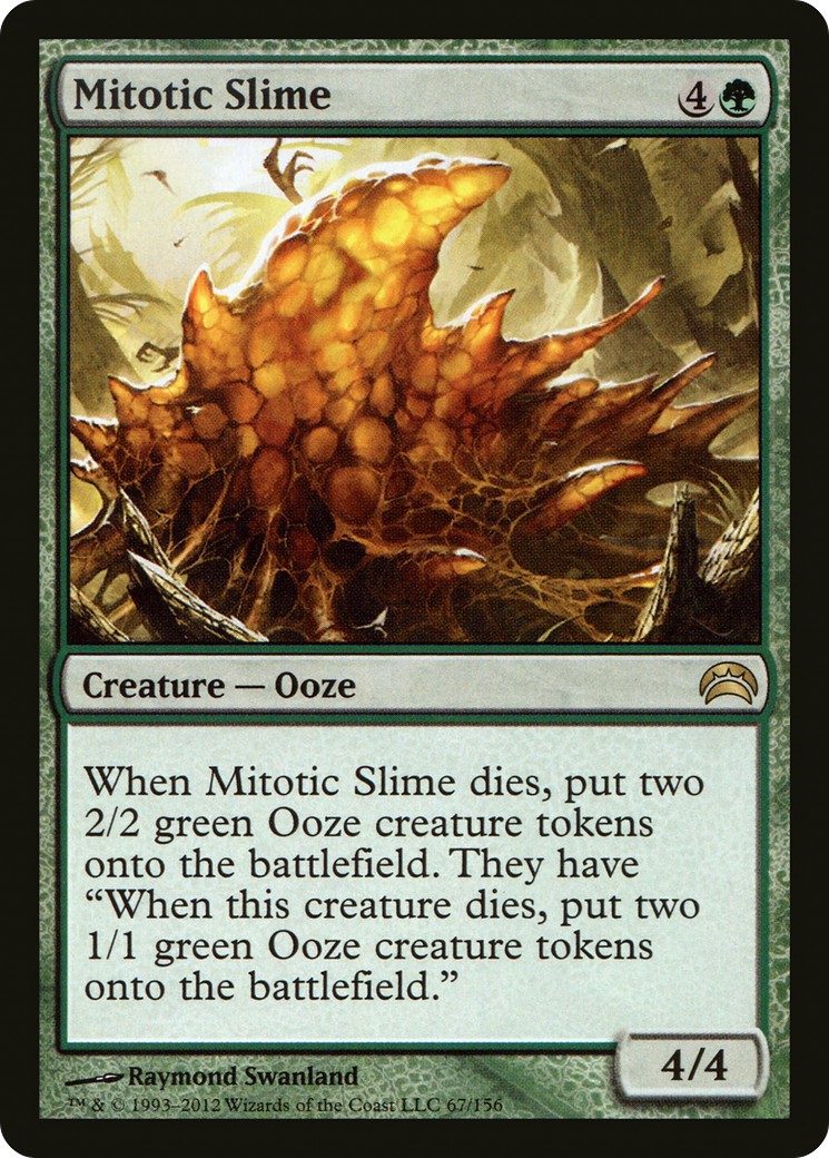 Mitotic Slime (PC2-067) [Planechase 2012] Foil