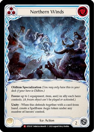 Northern Winds (DTD197) - Dusk till Dawn Rainbow Foil
