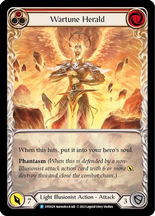 Wartune Herald (Red) (DTD029) - Dusk till Dawn
