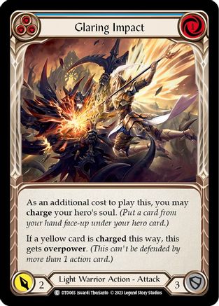 Glaring Impact (Blue) (DTD065) - Dusk till Dawn