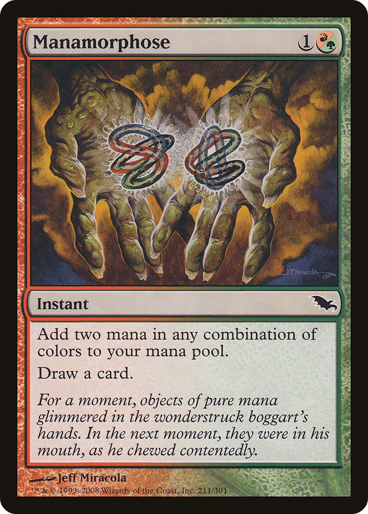 Manamorphose (SHM-211) [Shadowmoor] Foil