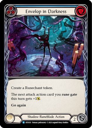 Envelop in Darkness (Blue) (DTD151) - Dusk till Dawn