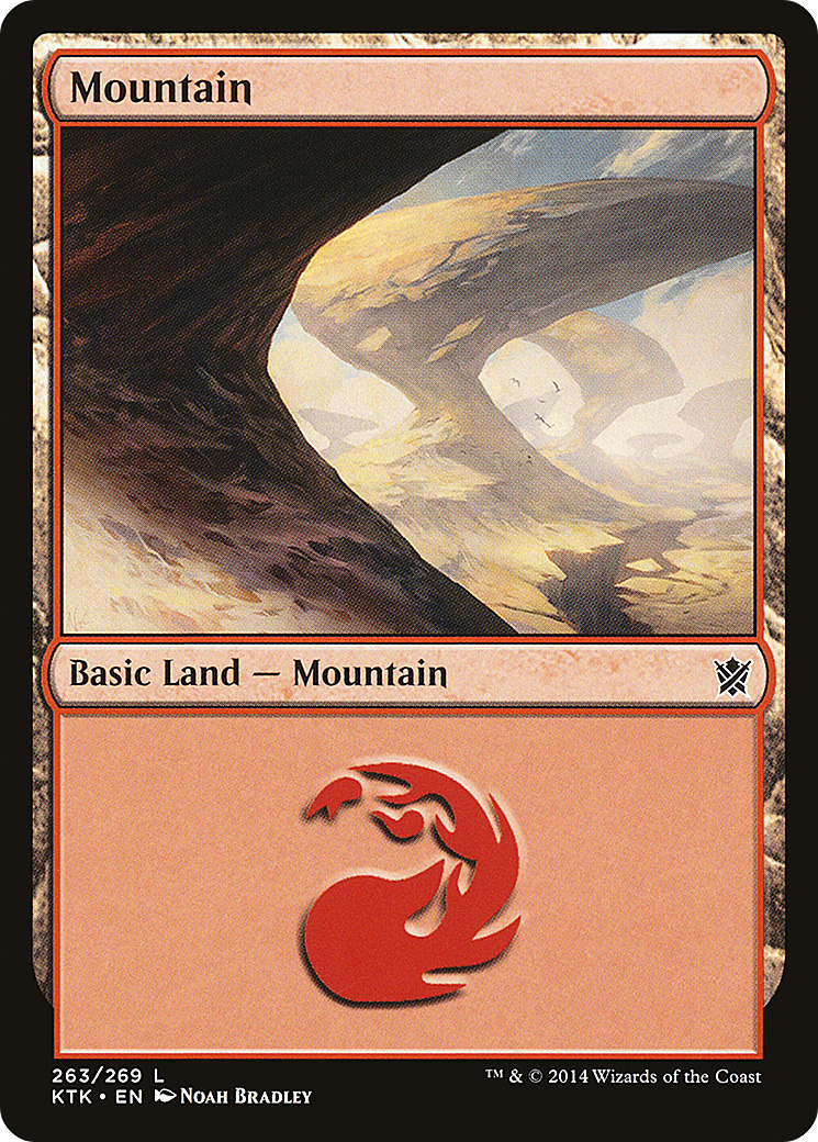 Mountain (KTK-263) [Khans of Tarkir]