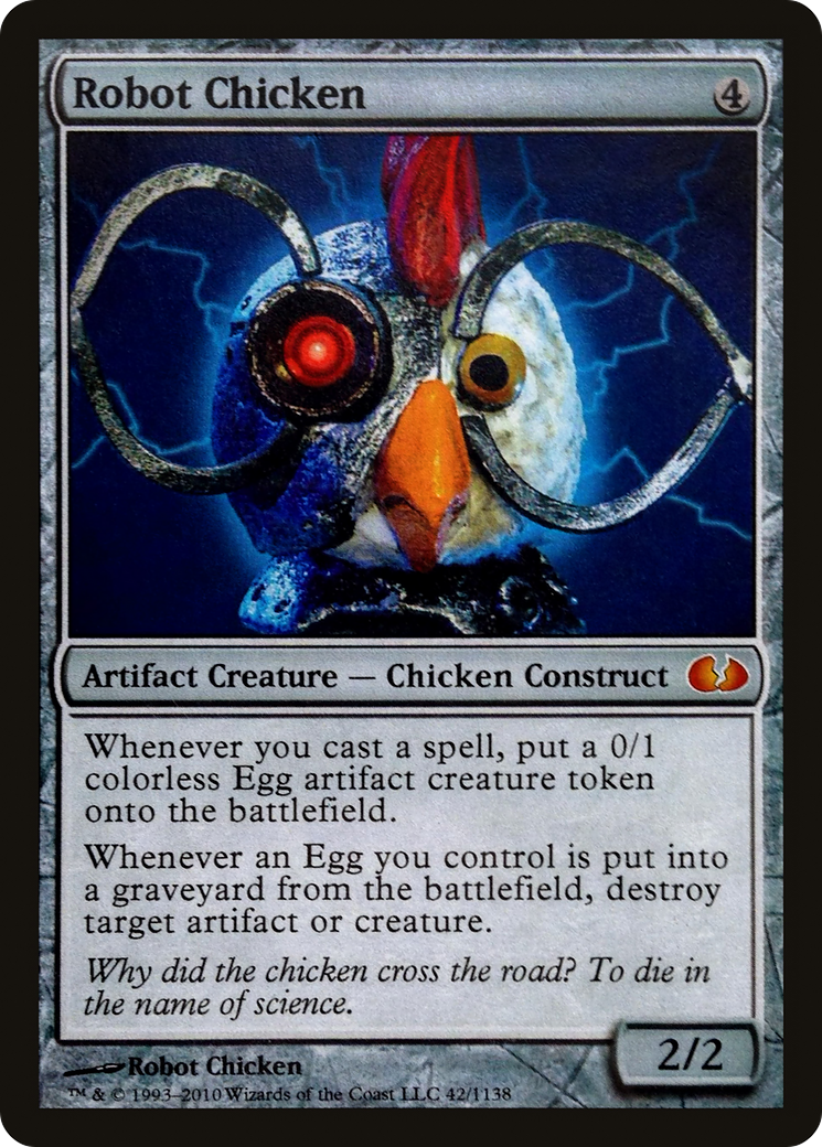 Robot Chicken (SPECIAL-006) [Celebration Cards] Foil