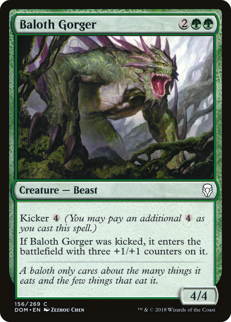 Baloth Gorger (DOM-156) [Dominaria] Foil