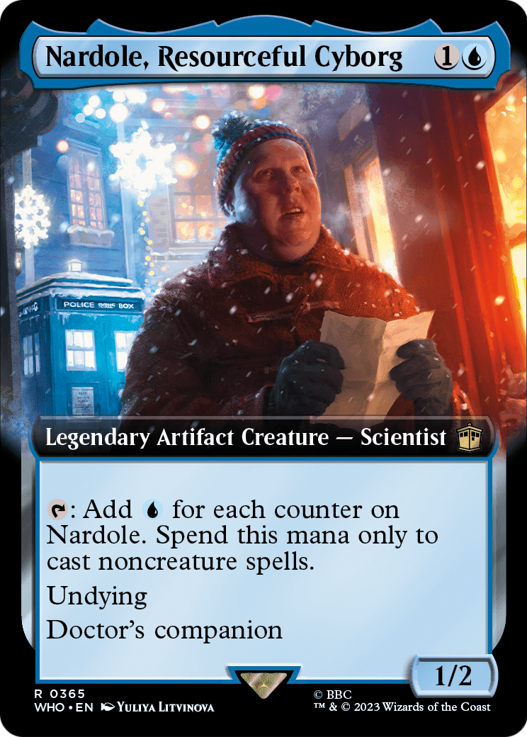 Nardole, Resourceful Cyborg (Extended Art) (WHO-365) [Doctor Who]