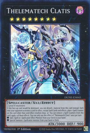 Thelematech Clatis (Super Rare) (DUNE-EN045) - Duelist Nexus 1st Edition