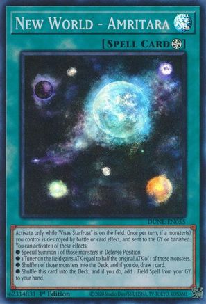 New World - Amritara (Super Rare) (DUNE-EN055) - Duelist Nexus 1st Edition