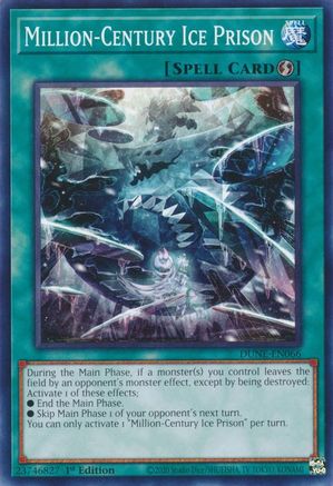 Million-Century Ice Prison (Common) (DUNE-EN066) - Duelist Nexus 1st Edition