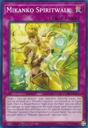 Mikanko Spiritwalk (Common) (DUNE-EN076) - Duelist Nexus 1st Edition