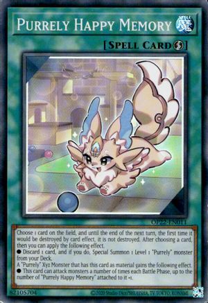 Purrely Happy Memory (Super Rare) (OP22-EN011) - OTS Tournament Pack 22 Unlimited