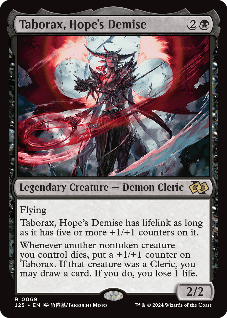 Taborax, Hope's Demise (Anime) (J25-069) [Foundations Jumpstart]