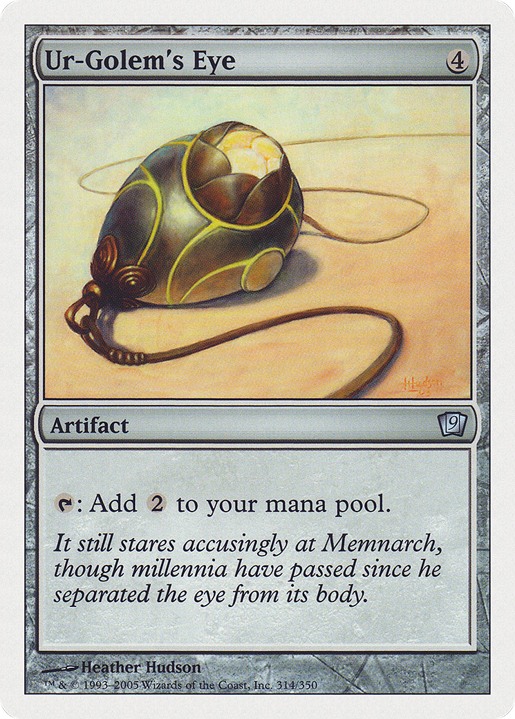 Ur-Golem's Eye (9ED-314) [9th Edition]