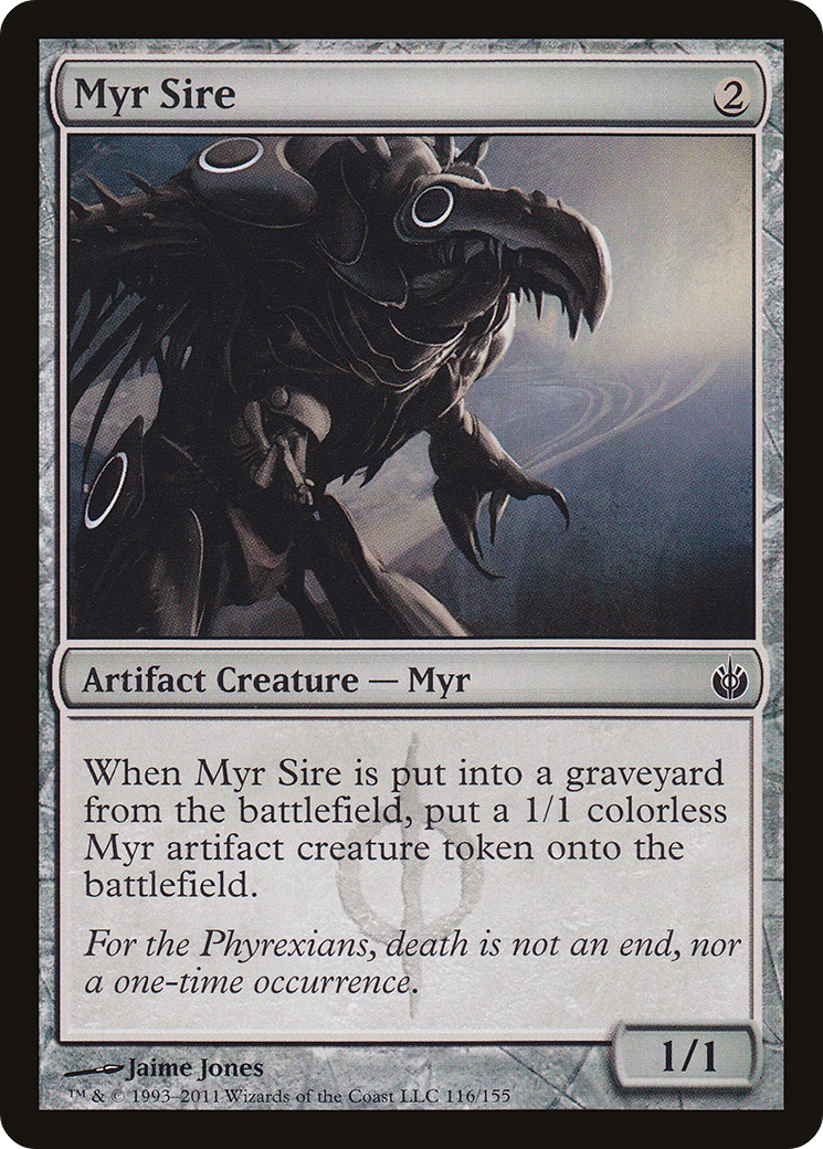 Myr Sire (MBS-116) [Mirrodin Besieged]