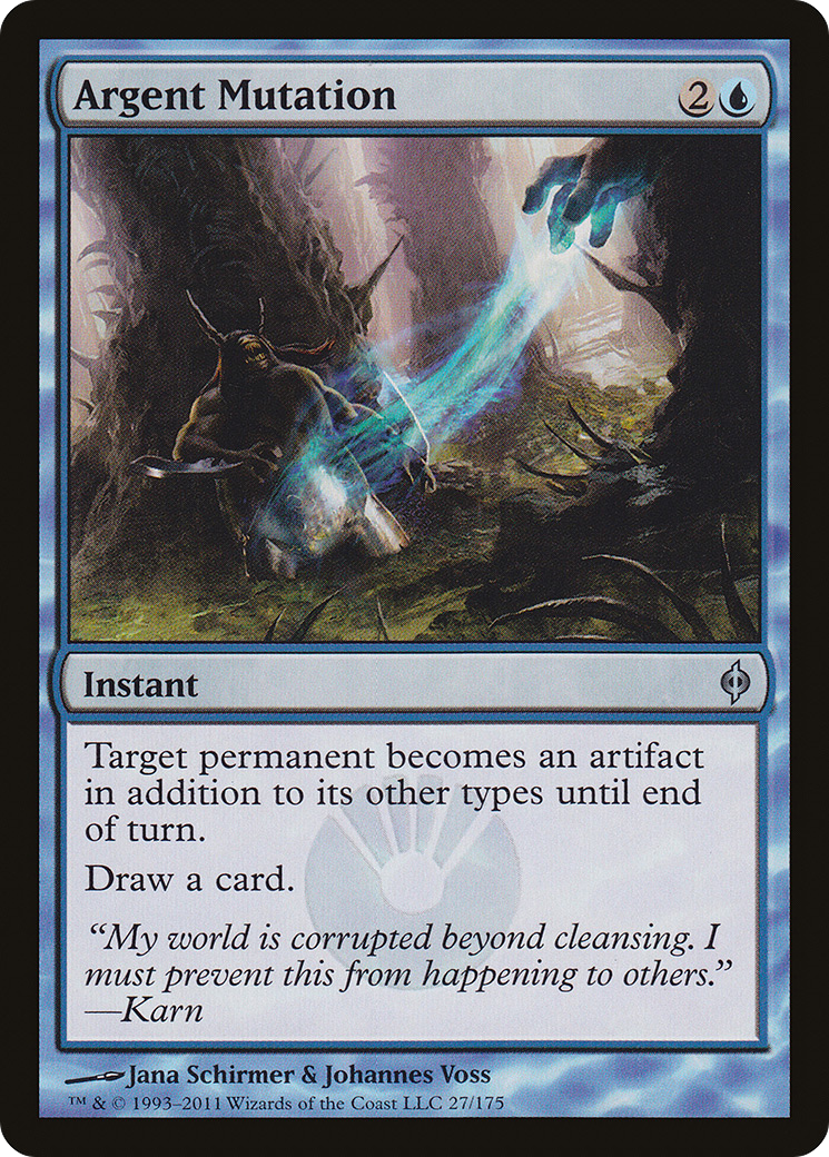 Argent Mutation (NPH-027) [New Phyrexia]