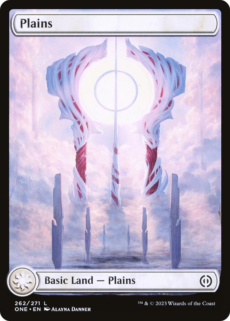 Plains (262) - Full Art (ONE-262) [Phyrexia: All Will Be One]
