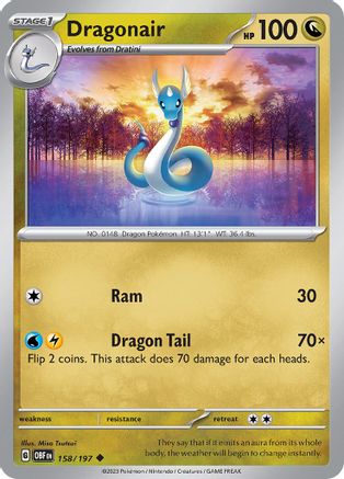 Dragonair (158/197) [SV03 Obsidian Flames] - Uncommon