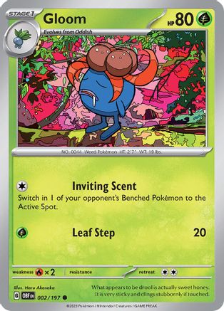 Gloom (002/197) [SV03 Obsidian Flames] - Common