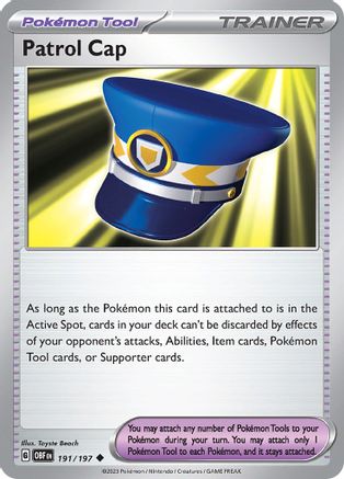 Patrol Cap (191/197) [SV03 Obsidian Flames] - Uncommon