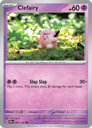 Clefairy (081/197) [SV03 Obsidian Flames] - Common