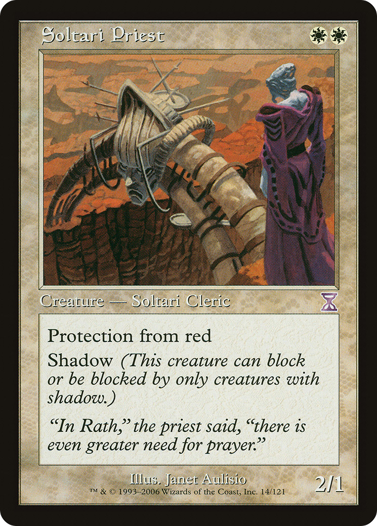 Soltari Priest (TSB-014) [Time Spiral Timeshifted]