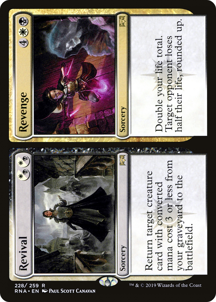 Revival // Revenge (RNA-228) [Ravnica Allegiance] Foil