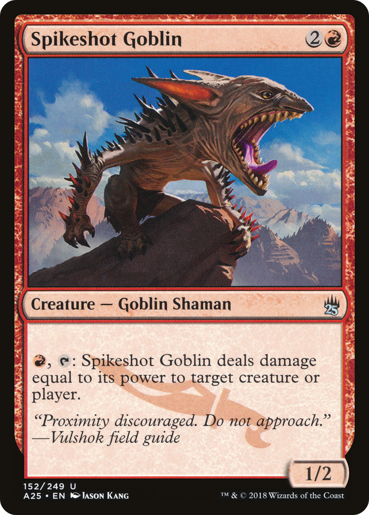 Spikeshot Goblin (A25-152) [Masters 25] Foil