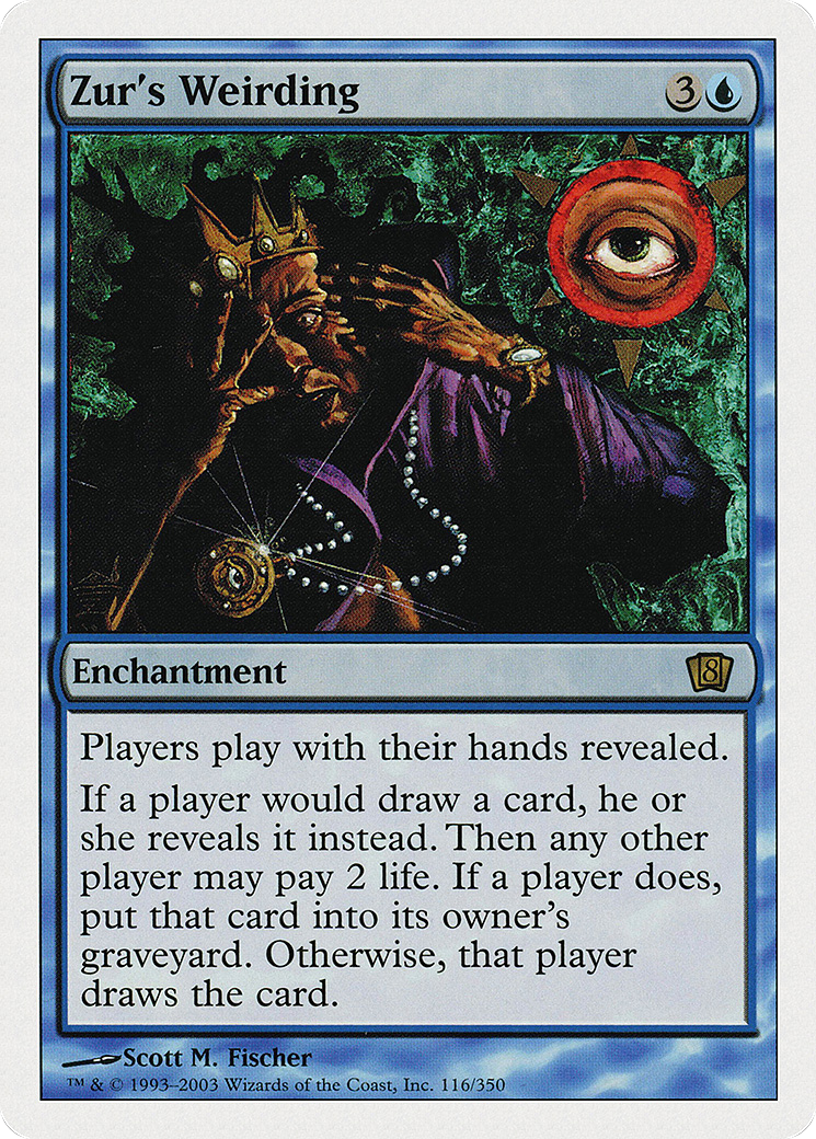 Zur's Weirding (8ED-116) [8th Edition] Foil