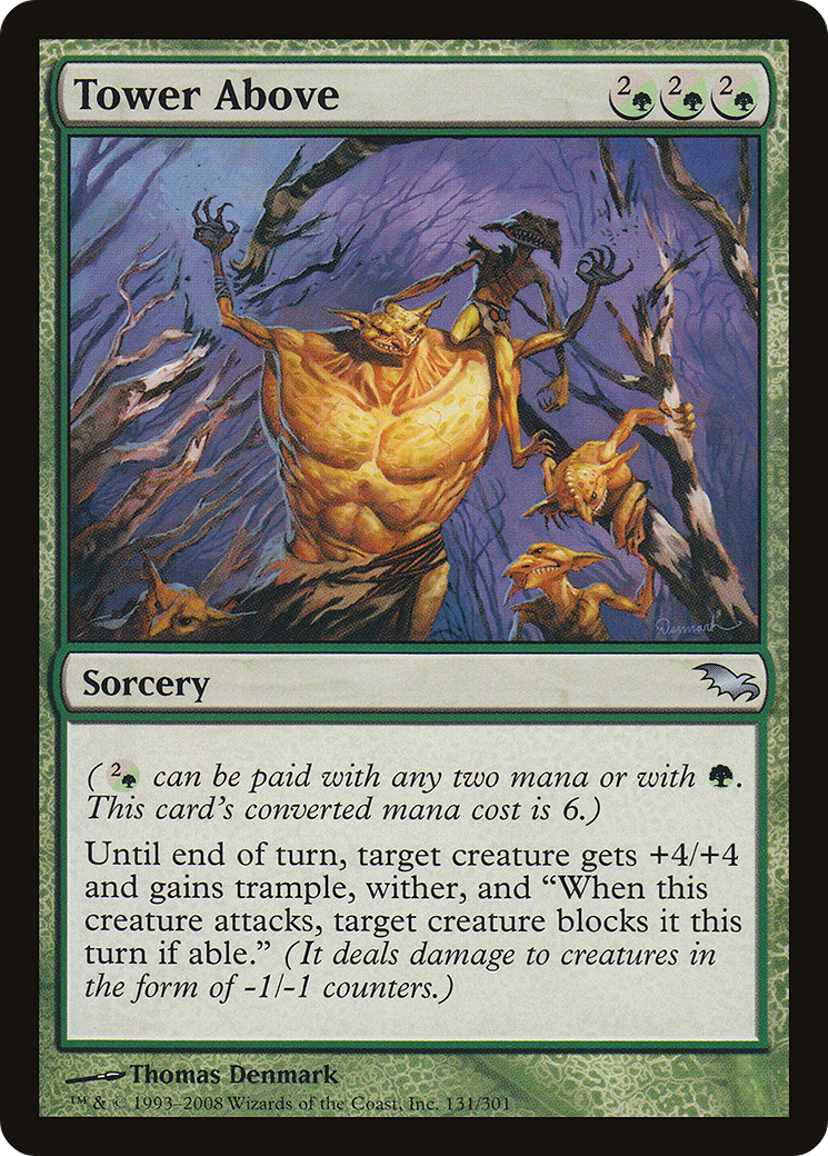 Tower Above (SHM-131) [Shadowmoor] Foil