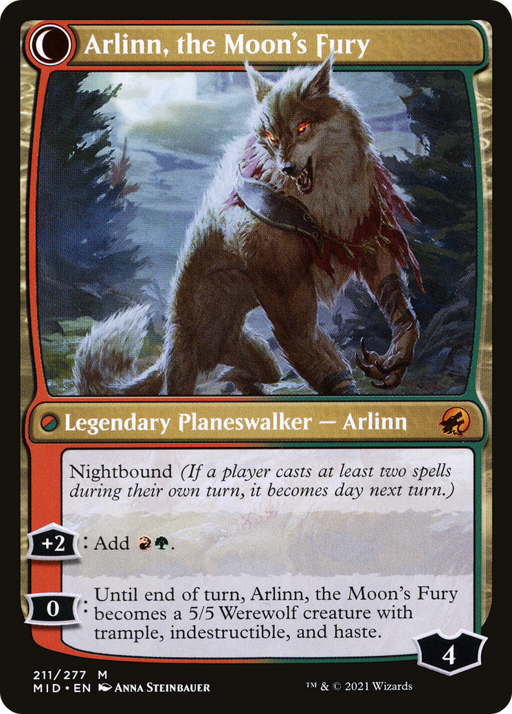 Arlinn, the Pack's Hope (MID-211) [Innistrad: Midnight Hunt]