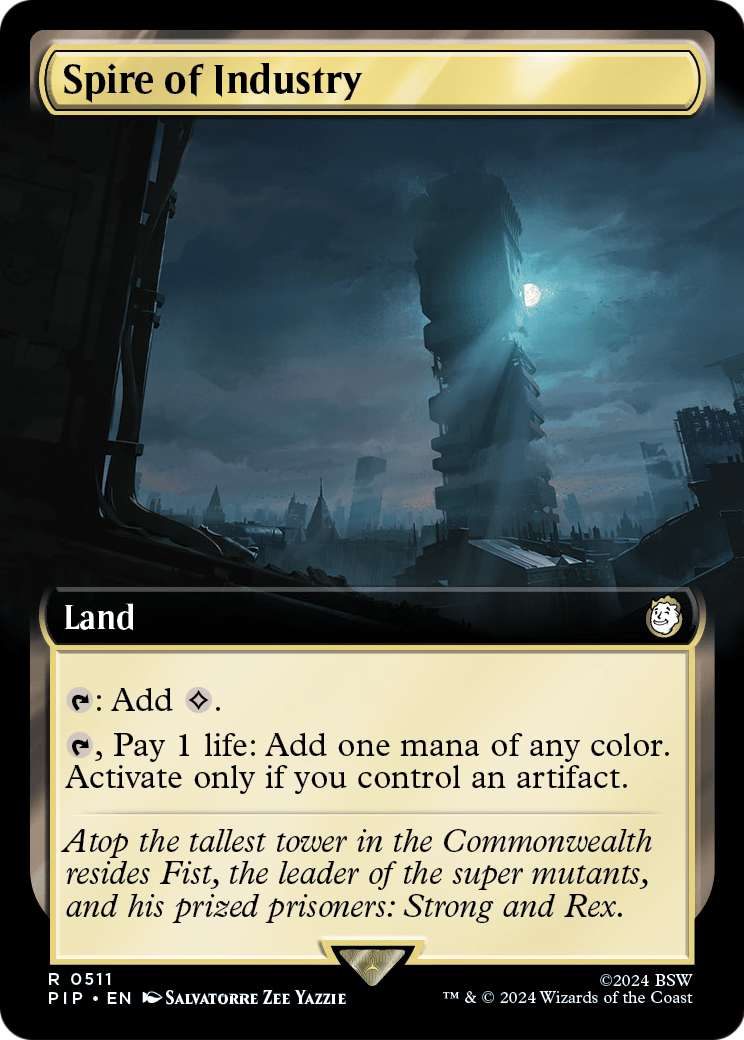 Spire of Industry (Extended Art) (PIP-511) [Fallout]