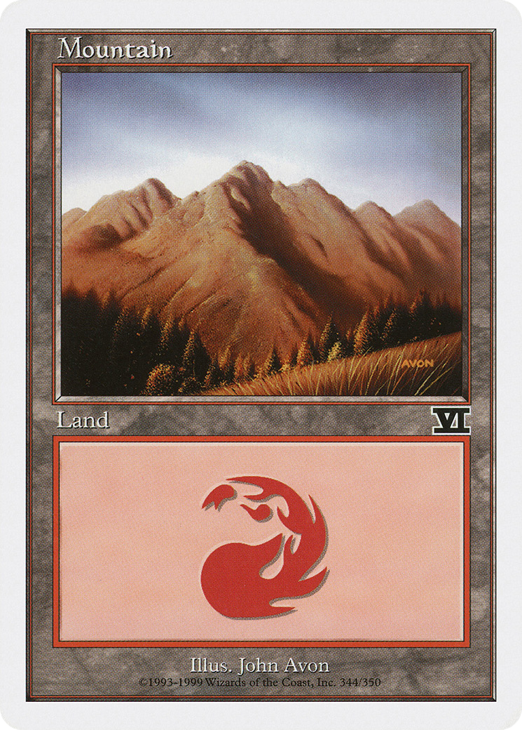 Mountain (6ED-344) [Classic Sixth Edition]