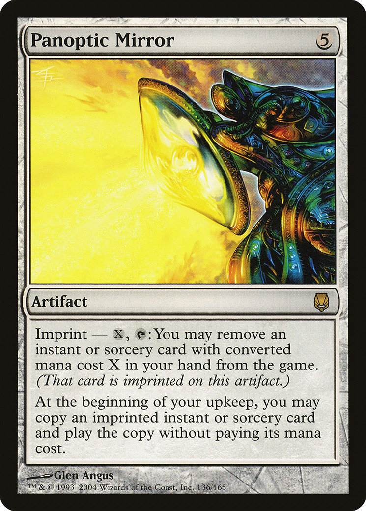 Panoptic Mirror (DST-136) [Darksteel] Foil