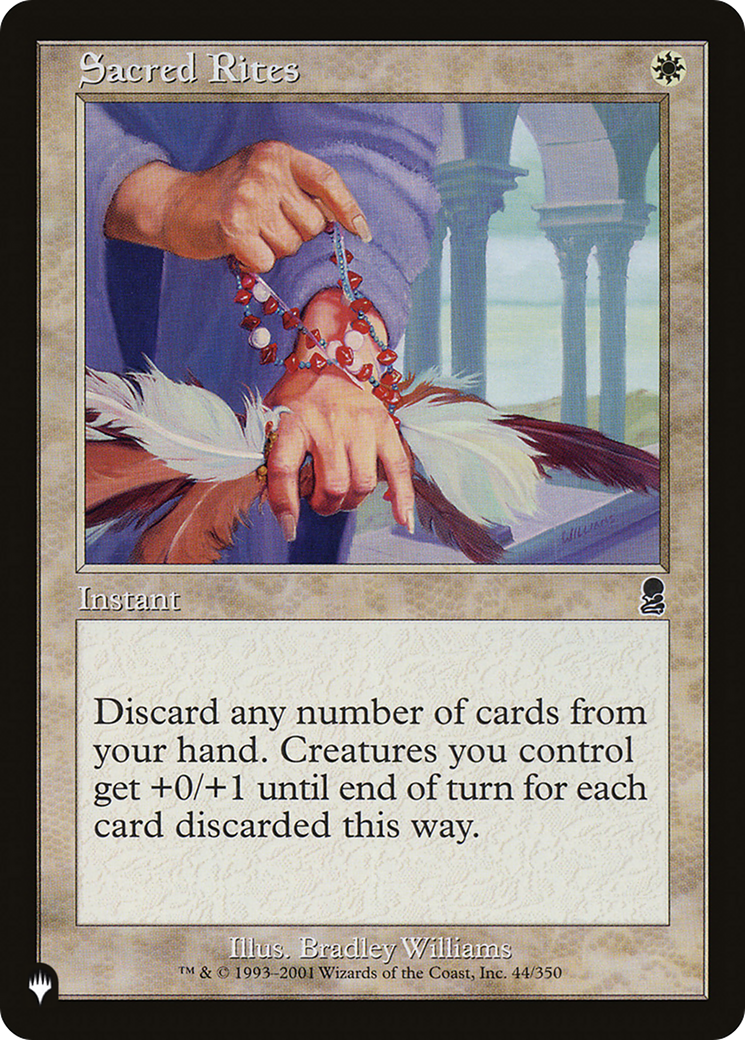Sacred Rites - The List [The List]