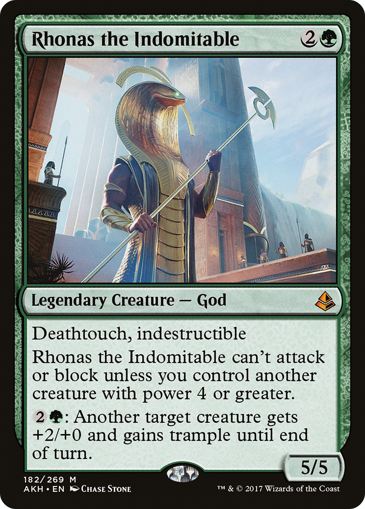 Rhonas the Indomitable (AKH-182) [Amonkhet]
