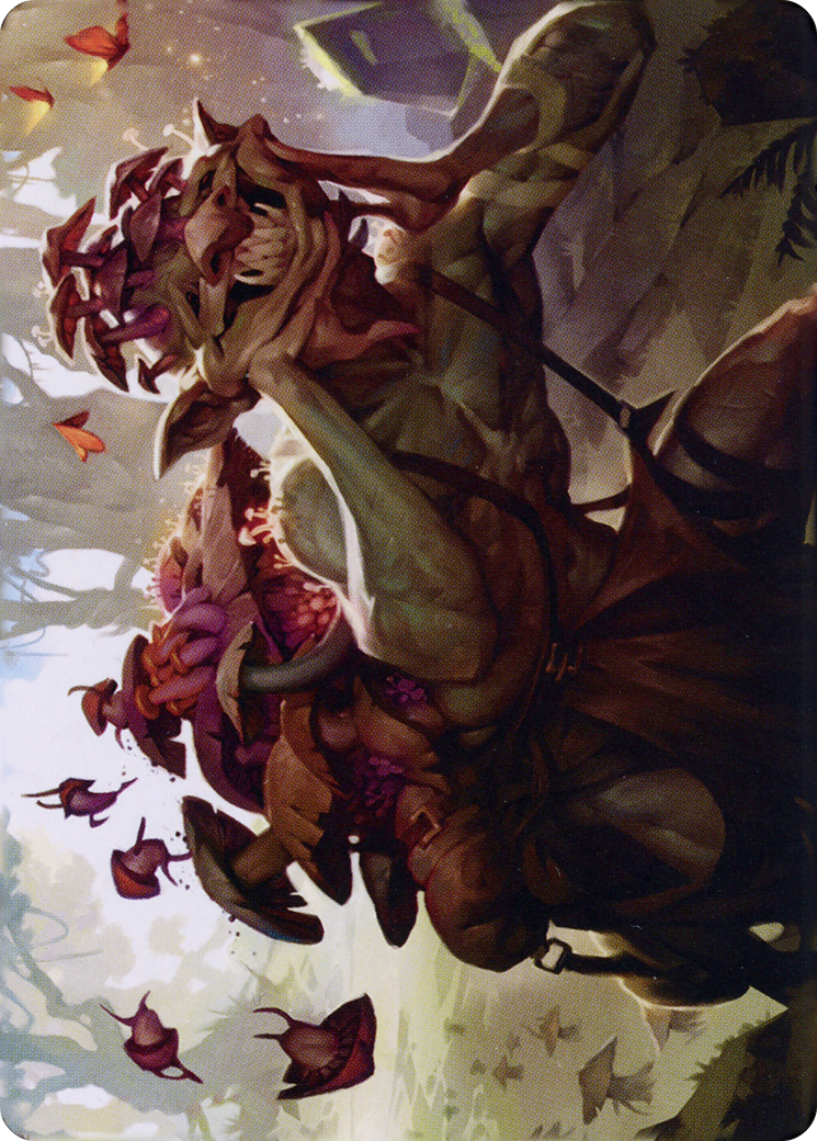 Sprouting Goblin // Sprouting Goblin (ADMU-038) (Borderless) [Dominaria United Art Series] Foil