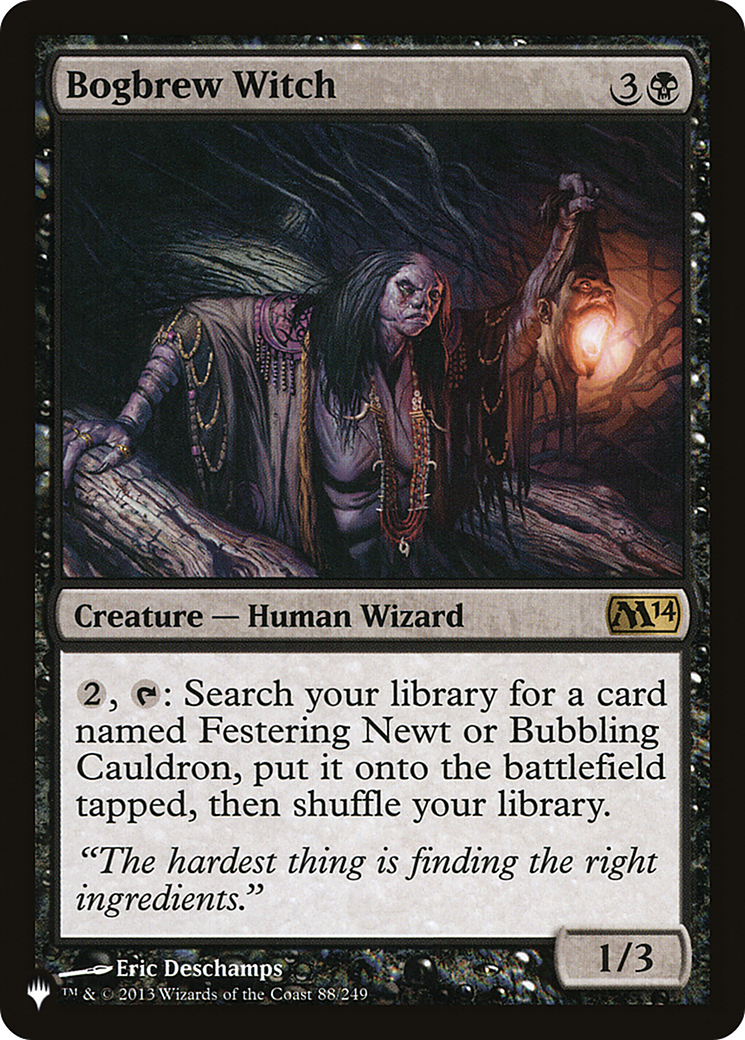 Bogbrew Witch (LIST-88/249) [The List]