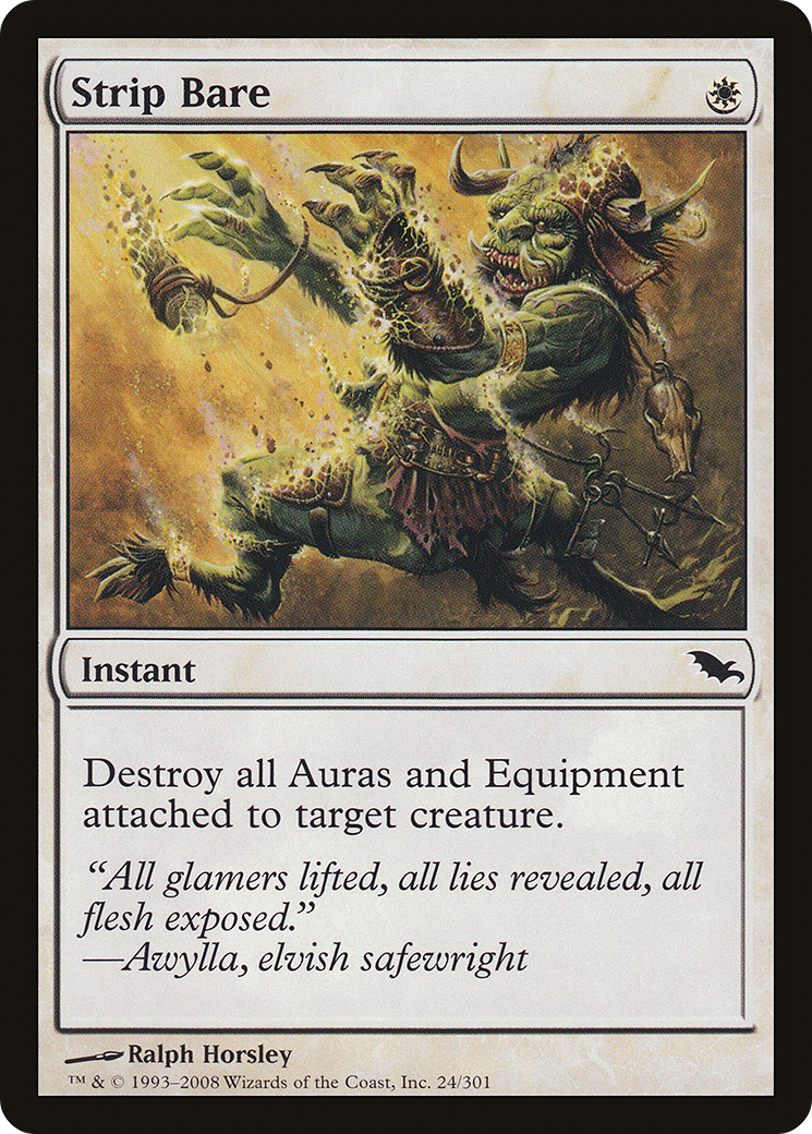 Strip Bare (SHM-024) [Shadowmoor]
