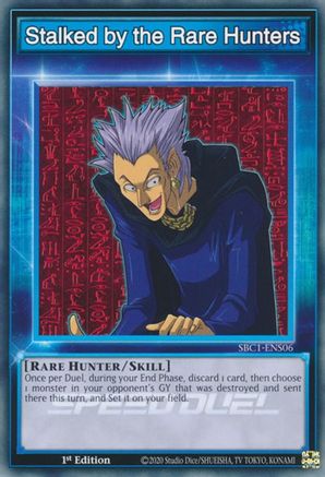 Stalked by the Rare Hunters (Common) (SBC1-ENS06) - Speed Duel: Streets of Battle City 1st Edition