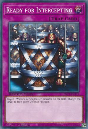 Ready for Intercepting (Common) (SBC1-ENA19) - Speed Duel: Streets of Battle City 1st Edition