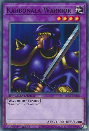 Karbonala Warrior (Common) (SBC1-ENB20) - Speed Duel: Streets of Battle City 1st Edition