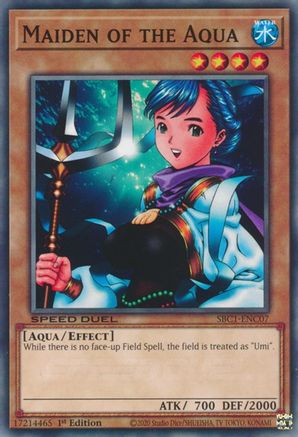 Maiden of the Aqua (Common) (SBC1-ENC07) - Speed Duel: Streets of Battle City 1st Edition