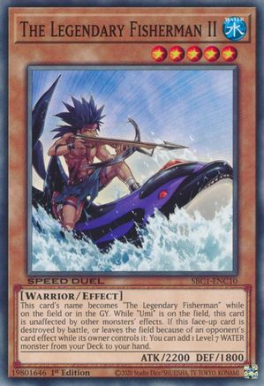 The Legendary Fisherman II (Common) (SBC1-ENC10) - Speed Duel: Streets of Battle City 1st Edition