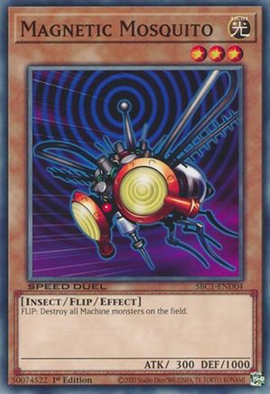 Magnetic Mosquito (Common) (SBC1-END04) - Speed Duel: Streets of Battle City 1st Edition