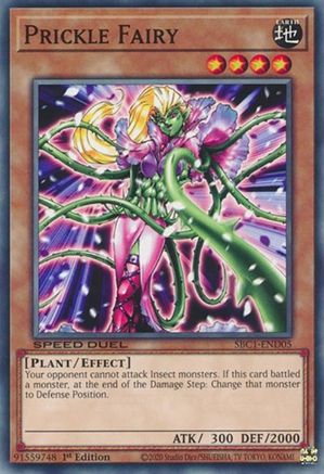 Prickle Fairy (Common) (SBC1-END05) - Speed Duel: Streets of Battle City 1st Edition